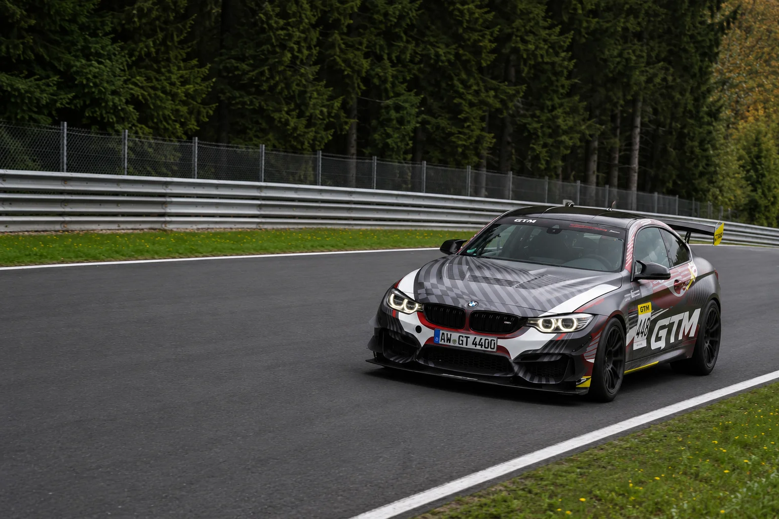GTM 4.4 P01 on the Nürburgring (edited photo)